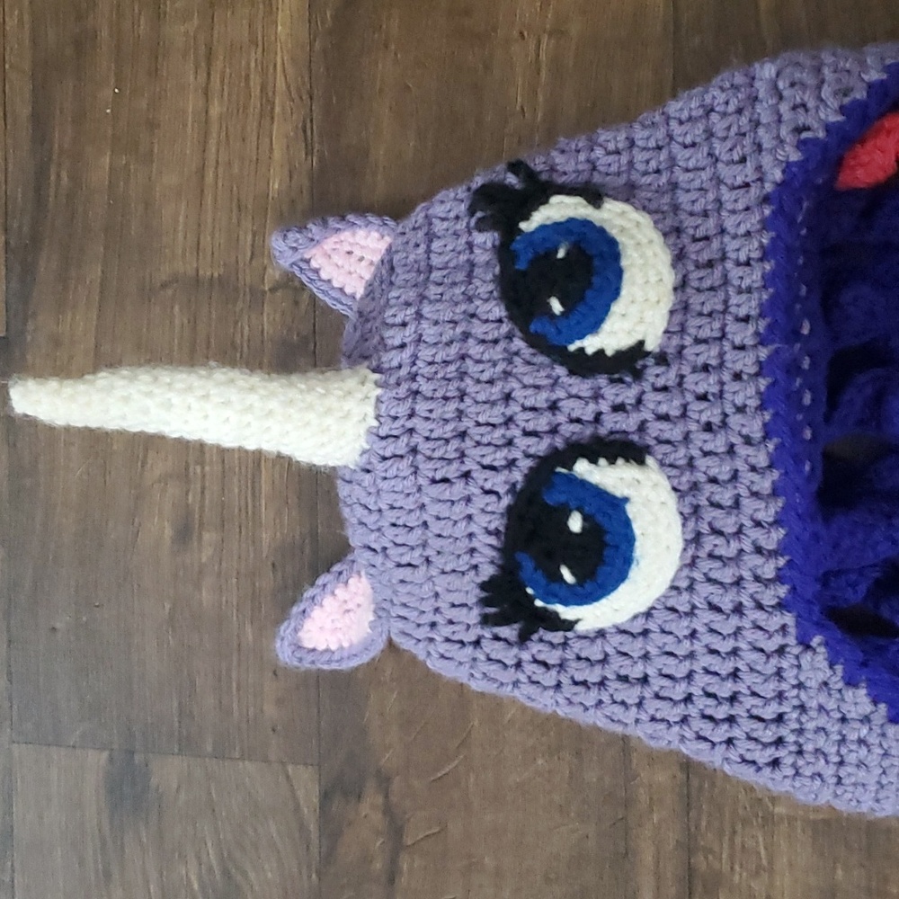 Handmade unicorn hat